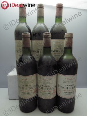 Château Lynch Bages 5ème Grand Cru Classé  1982 - Lot of 6 Bottles
