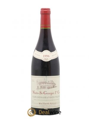 Nuits Saint-Georges 1er Cru Clos Des Grandes Vignes Moillard Grivot 1996 - Lot de 1 Bouteille