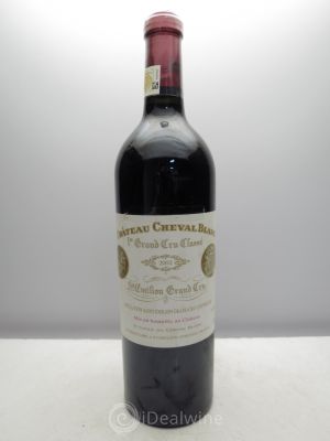 Château Cheval Blanc 1er Grand Cru Classé A (étiq.scotchée) 2002 - Lot de 1 Bouteille