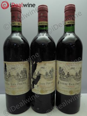 Château Tour Prignac Cru Bourgeois  1982 - Lot of 3 Bottles