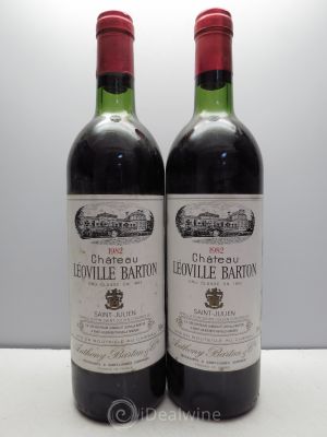 Château Léoville Barton 2ème Grand Cru Classé  1982 - Lot of 2 Bottles