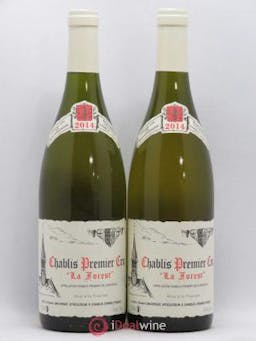 Chablis 1er Cru La Forest René et Vincent Dauvissat  2014 - Lot of 2 Bottles