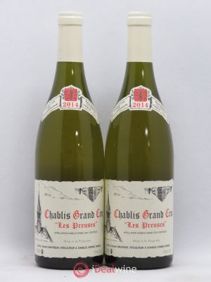 Chablis Grand Cru Les Preuses René et Vincent Dauvissat  2014 - Lot of 2 Bottles