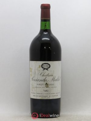 Château Sociando Mallet  1982 - Lot of 1 Magnum