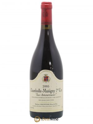 Chambolle-Musigny 1er Cru Les Amoureuses Robert Groffier Père & Fils (Domaine)  2005 - Lot of 1 Bottle