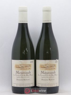 Meursault Les Tessons Clos de Mon plaisir Roulot (Domaine)  2006 - Lot of 2 Bottles