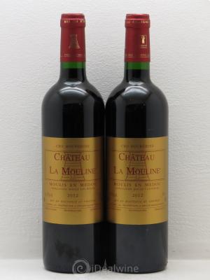 Médoc Château La Mouline (no reserve) 2012 - Lot of 2 Bottles