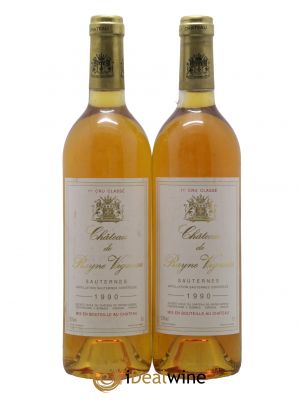 Château de Rayne Vigneau 1er Grand Cru Classé 1990 - Lot de 2 Bottles