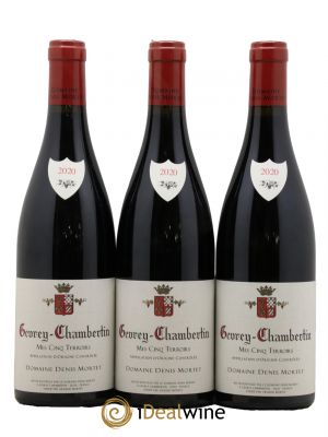 Gevrey-Chambertin Mes Cinq Terroirs Denis Mortet (Domaine)  2020 - Lot of 3 Bottles