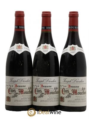 Beaune 1er Cru Clos des Mouches Joseph Drouhin  1997 - Lot of 3 Bottles