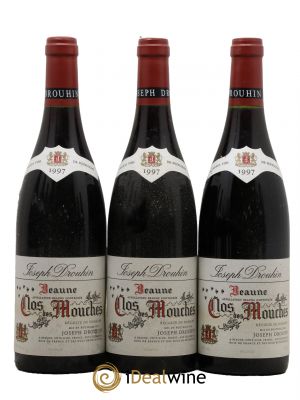 Beaune 1er Cru Clos des Mouches Joseph Drouhin 1997 - Lot de 3 Bottles