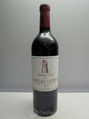 Château Latour 1er Grand Cru Classé  2003 - Lot de 1 Bouteille