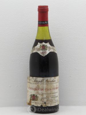Chambertin Clos de Bèze Grand Cru Clos de Bèze Drouhin  1976 - Lot of 1 Bottle