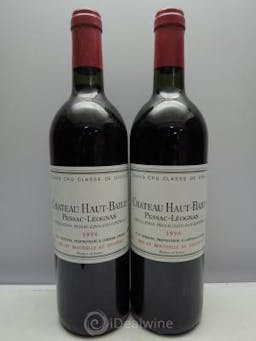 Château Haut-Bailly Cru Classé de Graves  1996 - Lot of 2 Bottles