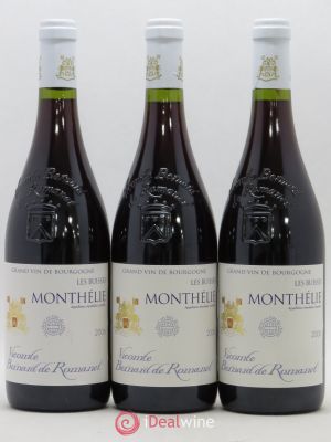 Monthélie Les Buisses Vicomte de Rosmanet 2006 - Lot of 3 Bottles