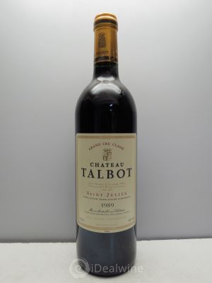 Château Talbot 4ème Grand Cru Classé  1989 - Lot de 1 Bouteille