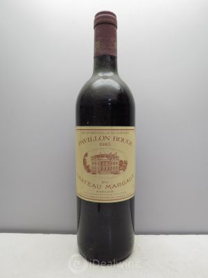Pavillon Rouge du Château Margaux Second Vin  1985 - Lot of 6 Bottles