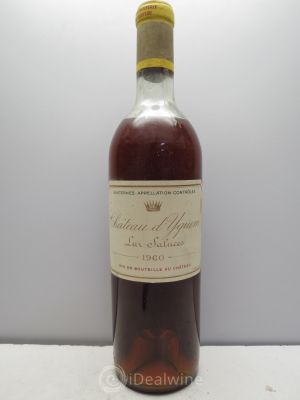 Château d'Yquem 1er Cru Classé Supérieur  1960 - Lot of 1 Bottle