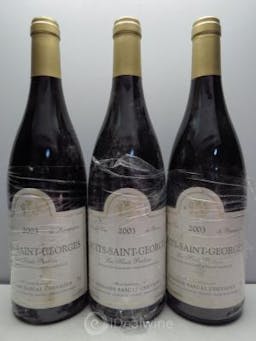 Nuits Saint-Georges 1er Cru Les Hauts-Pruliers Chevigny Pascal 2003 - Lot of 3 Bottles