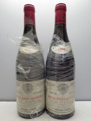 Nuits Saint-Georges 1er Cru Aux Bousselots - 1999 - Lot of 2 Bottles