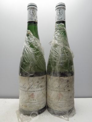 Savennières Clos de la Coulée de Serrant Nicolas Joly  1999 - Lot of 2 Bottles