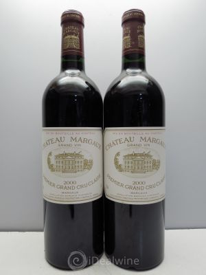 Château Margaux 1er Grand Cru Classé  2000 - Lot of 2 Bottles