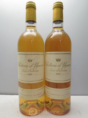 Château d'Yquem 1er Cru Classé Supérieur  1995 - Lot of 2 Bottles