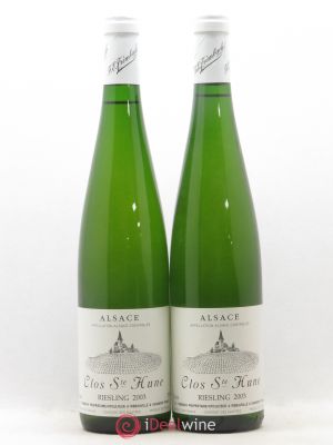 Riesling Clos Sainte-Hune Trimbach (Domaine)  2003 - Lot of 2 Bottles