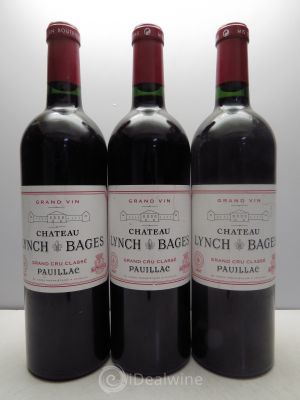 Château Lynch Bages 5ème Grand Cru Classé  2007 - Lot of 3 Bottles