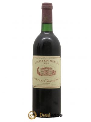 Pavillon Rouge du Château Margaux Second Vin  1983 - Lot of 1 Bottle