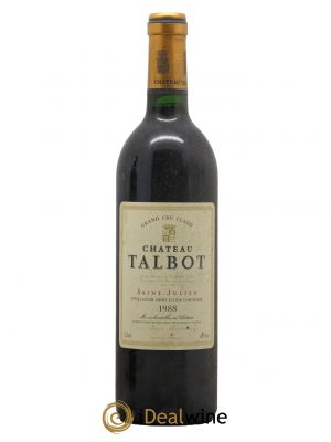 Château Talbot 4ème Grand Cru Classé 1998 - Lot de 1 Bottle