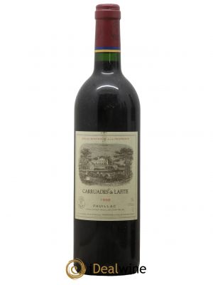Carruades de Lafite Rothschild Second vin 1998 - Lot de 1 Flasche