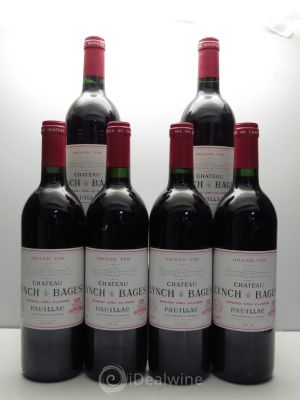 Château Lynch Bages 5ème Grand Cru Classé  1989 - Lot of 6 Bottles