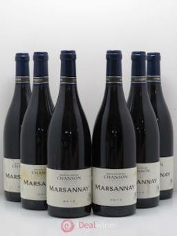Marsannay Chanson 2012 - Lot of 6 Bottles