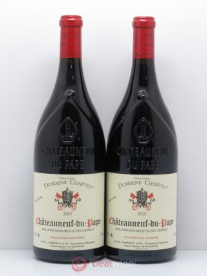Châteauneuf-du-Pape Charvin (Domaine)  2015 - Lot of 2 Magnums