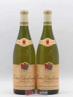 Corton-Charlemagne Grand Cru Domaine Capitain Gagnerot 2014 - Lot of 2 Bottles