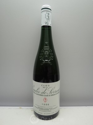 Savennières Clos de la Coulée de Serrant Nicolas Joly  1996 - Lot of 1 Bottle