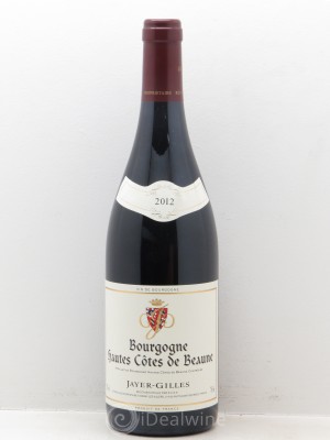 Hautes Côtes de Beaune Domaine Jayer Gilles  2012 - Lot of 1 Bottle