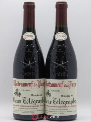 Châteauneuf-du-Pape Vieux Télégraphe (Domaine du) Vignobles Brunier  2009 - Lot of 2 Bottles