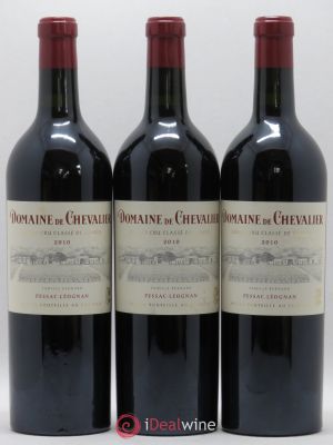 Domaine de Chevalier Cru Classé de Graves  2010 - Lot of 3 Bottles