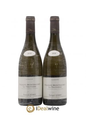 Puligny-Montrachet 1er Cru La Truffière Thomas Morey  2018 - Lot of 2 Bottles