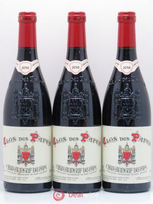 Châteauneuf-du-Pape Paul Avril  2016 - Lot of 3 Bottles