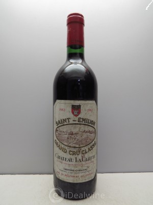 Château la Clotte  1982 - Lot of 1 Bottle