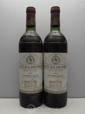 Château Lascombes 2ème Grand Cru Classé  1983 - Lot of 2 Bottles