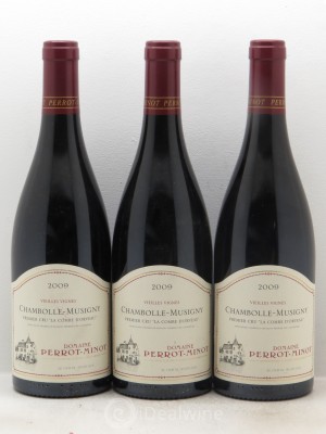 Chambolle-Musigny 1er Cru La Combe d'Orveau Vieilles Vignes Domaine Perrot-Minot  2009 - Lot of 3 Bottles