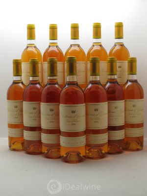 Château d'Yquem 1er Cru Classé Supérieur  1990 - Lot of 12 Bottles