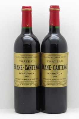 Château Brane Cantenac 2ème Grand Cru Classé  2000 - Lot de 2 Bouteilles