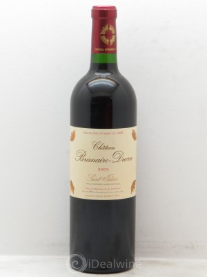 Château Branaire Ducru 4ème Grand Cru Classé null 2003 - Lot of 1 Bottle
