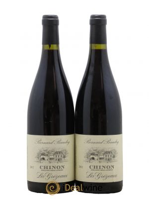 Chinon Les Grézeaux Bernard Baudry  2012 - Lot of 2 Bottles