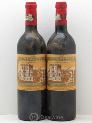 Château Ducru Beaucaillou 2ème Grand Cru Classé  1992 - Lot of 2 Bottles
